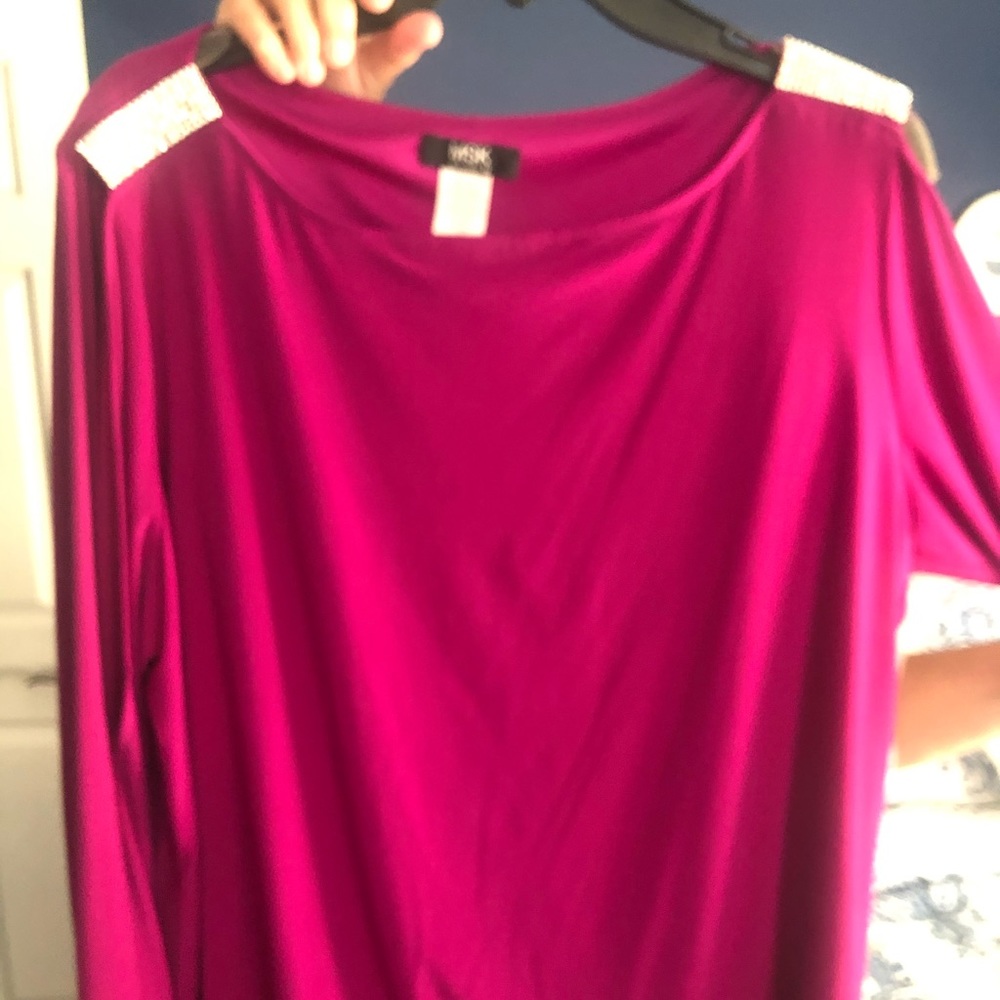 MSK Purple Dress shirt